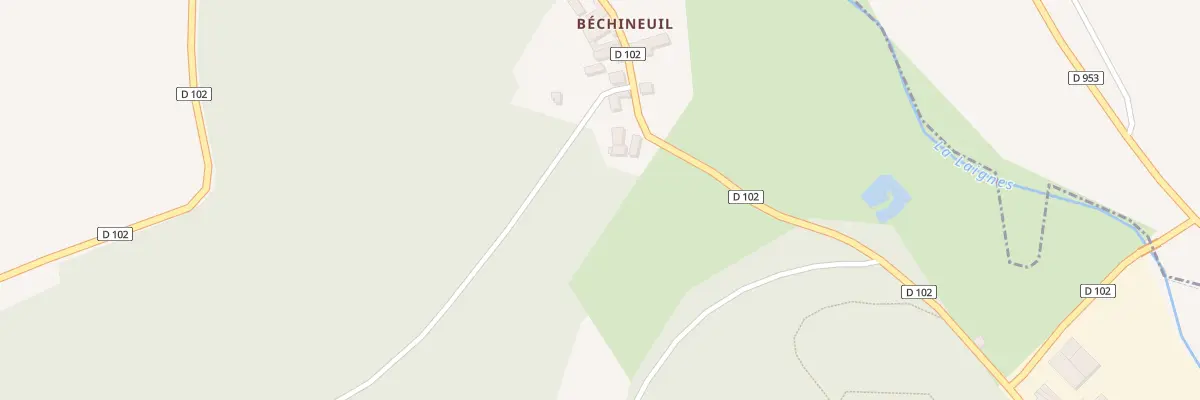 Plan du 5021 Les Grands Vaux à Vertault
