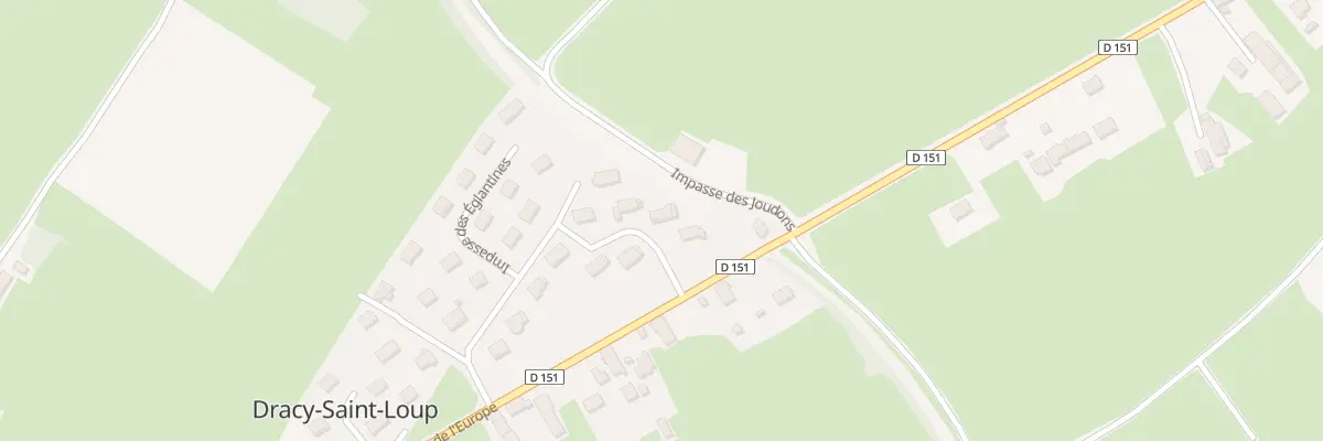 Plan du 11 Rue des Bleuets à Dracy-Saint-Loup