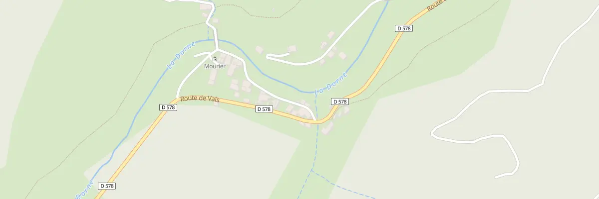 Plan du 5824 Noirols à Dornas