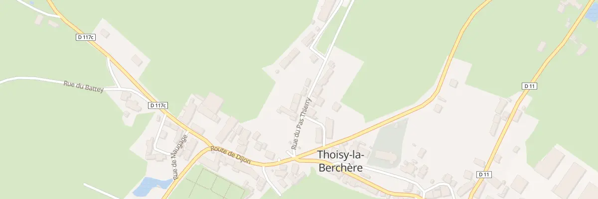 Plan du 5120 Le Village à Thoisy-la-Berchère