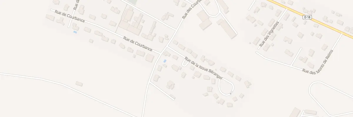 Plan du 4 Rue de la Noue Béranger à Acy-Romance