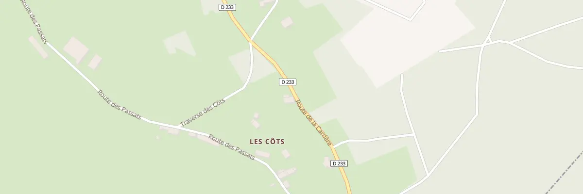 Plan du 2860 Rte de la Carrière à Montregard