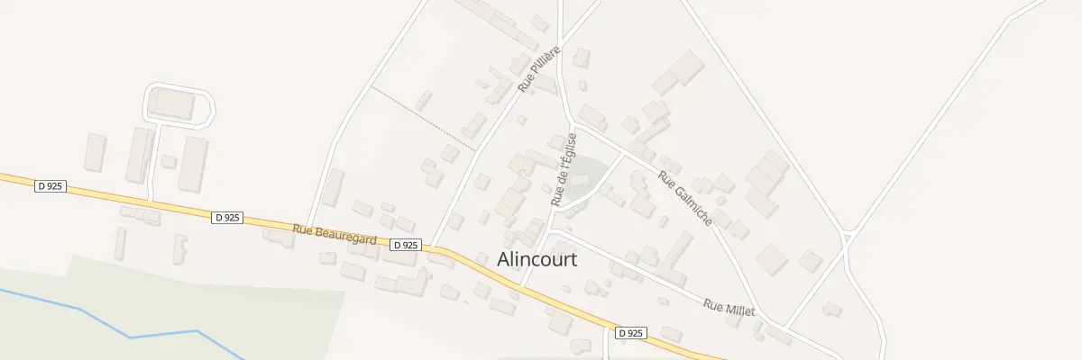 Plan du 5035A Le Village à Alincourt