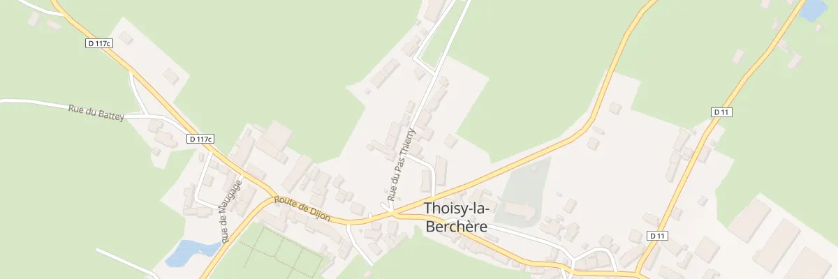 Plan du 5114 Le Village à Thoisy-la-Berchère