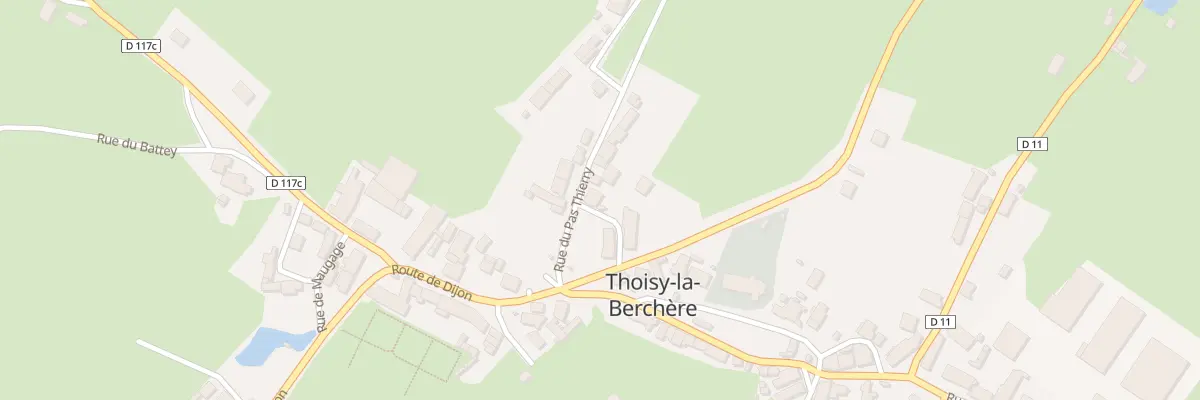Plan du 5113 Le Village à Thoisy-la-Berchère