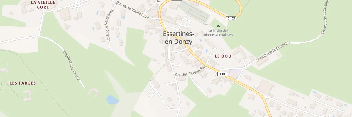 Plan du 71 Rue du Lavoir à Essertines-en-Donzy