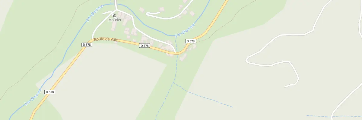 Plan du 5180 Les Salins à Dornas