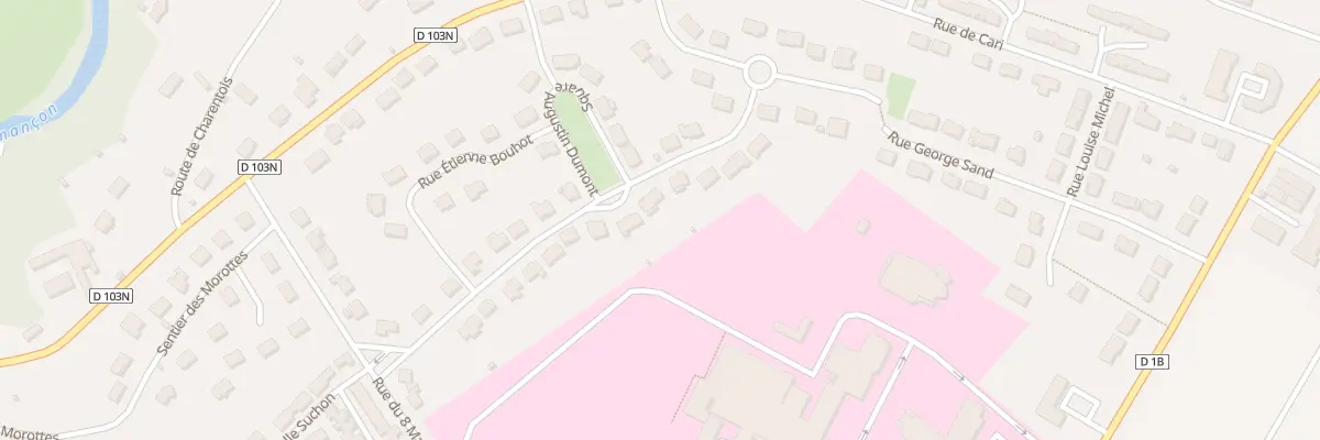 Plan du 20 Rue Wolfgang Amadeus Mozart à Semur-en-Auxois