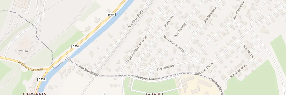 Plan du 28 Rue Curie à Montceau-les-Mines