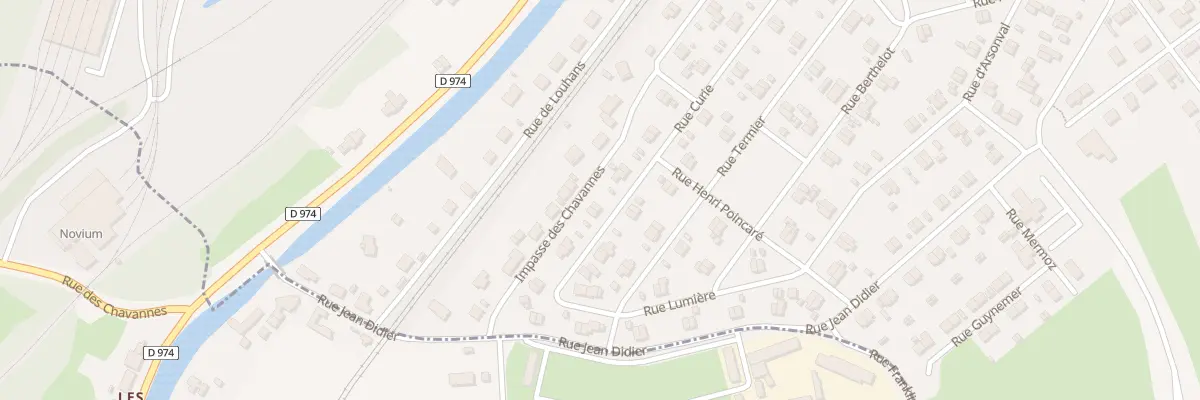 Plan du 26 Rue Curie à Montceau-les-Mines