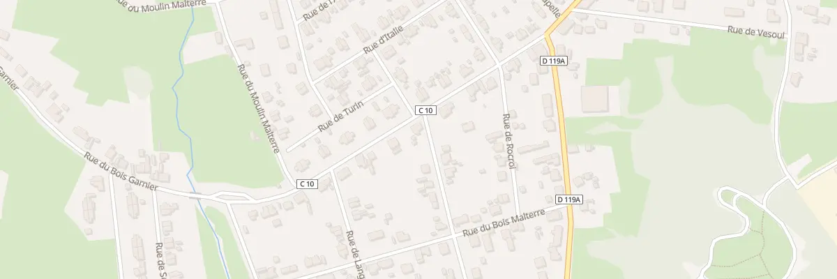 Plan du 15 Rue de Mezieres à Montceau-les-Mines