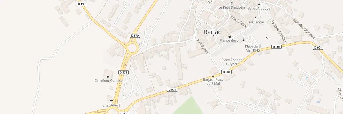 Plan du 79 Rue Basse à Barjac