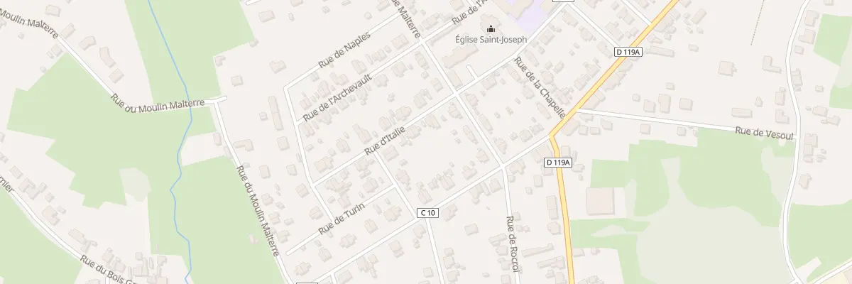 Plan du 5 Rue d’Italie à Montceau-les-Mines