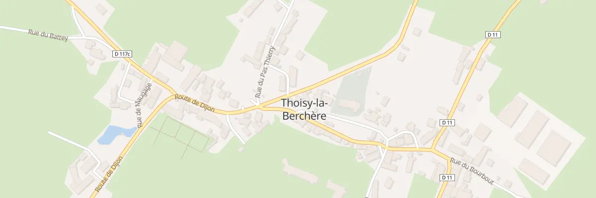 Plan du 5110 Le Village à Thoisy-la-Berchère