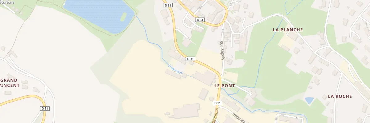 Plan du 408 Rte de Cours à Belmont-de-la-Loire