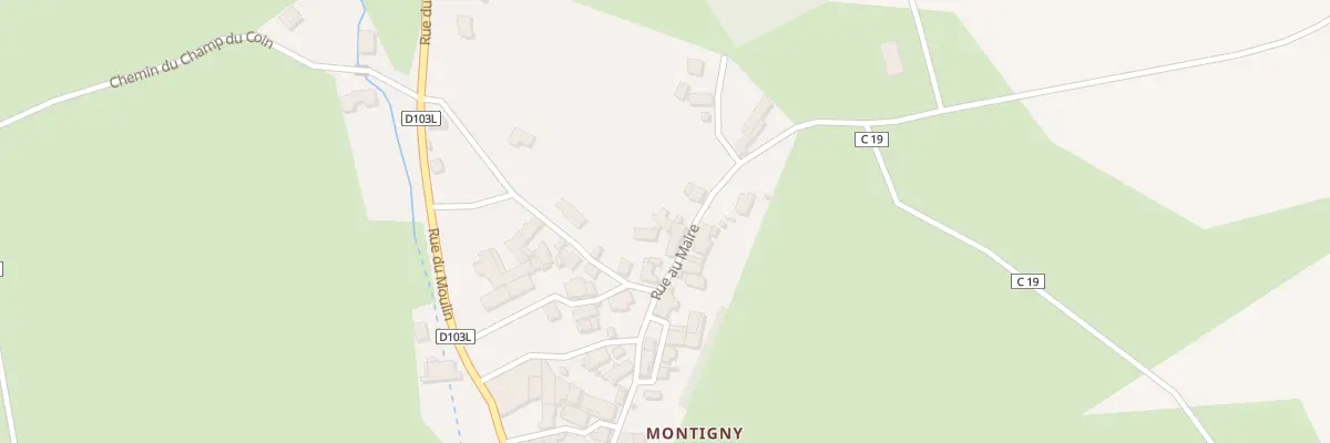 Plan du 11 Rue au Maire à Montigny-Montfort
