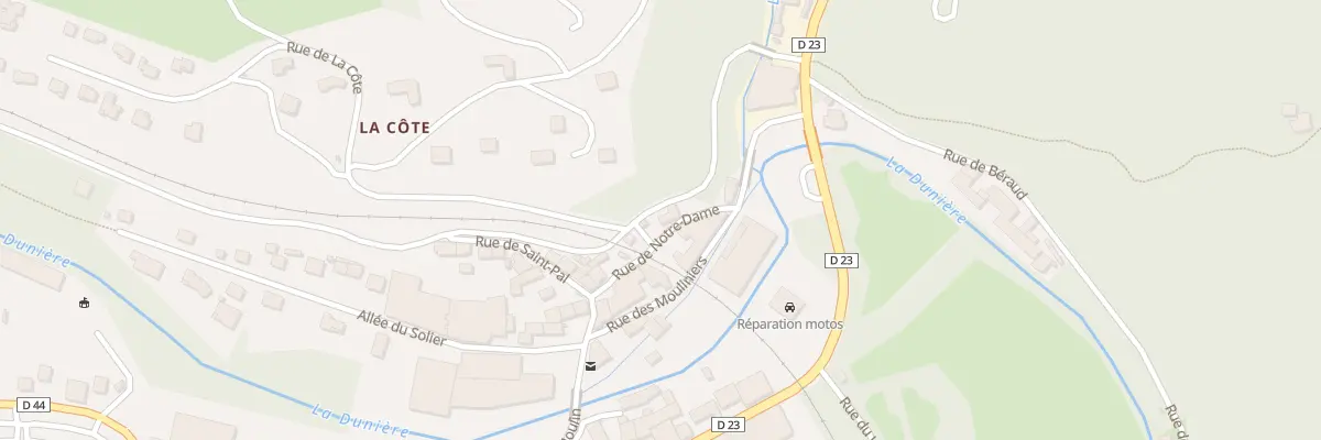 Plan du 79 Rue Notre Dame à Dunières