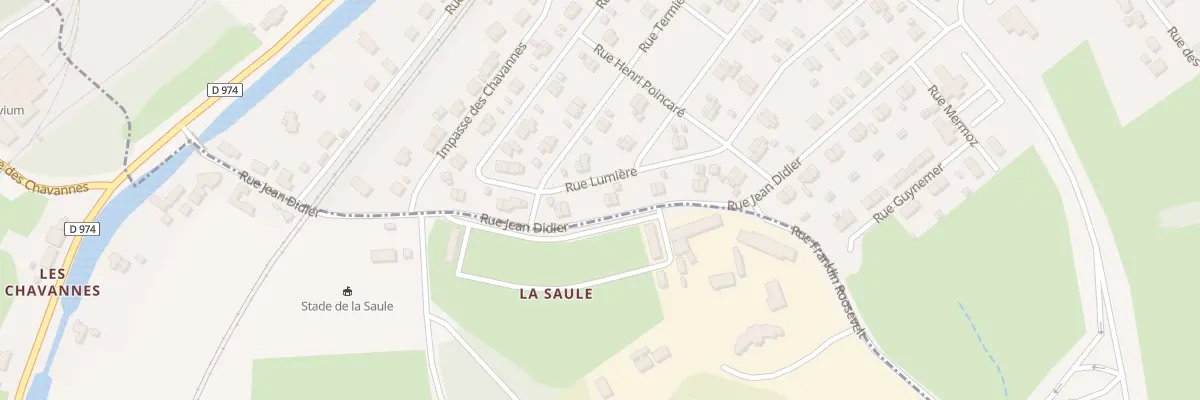 Plan du 78 Rue Jean Didier à Montceau-les-Mines