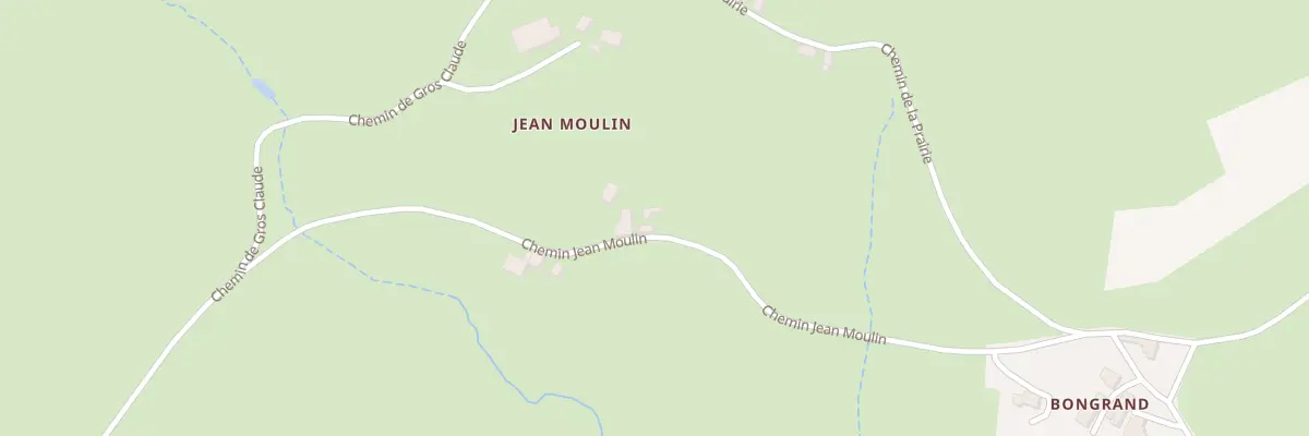 Plan du 307 Che Jean Moulin à Saint-Jean-la-Bussière