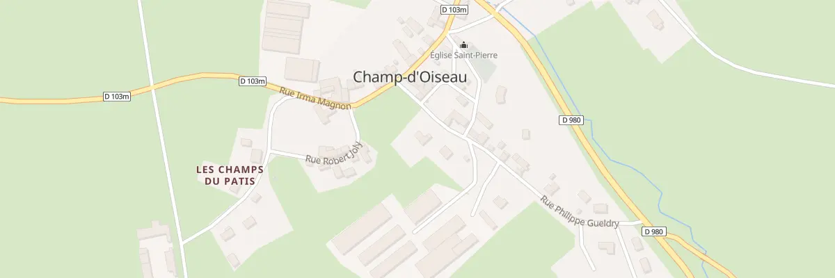 Plan du 5032 Champ d’Oiseau à Champ-d’Oiseau