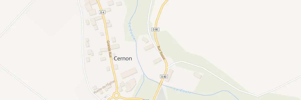 Plan du 5 Rue Basse à Cernon
