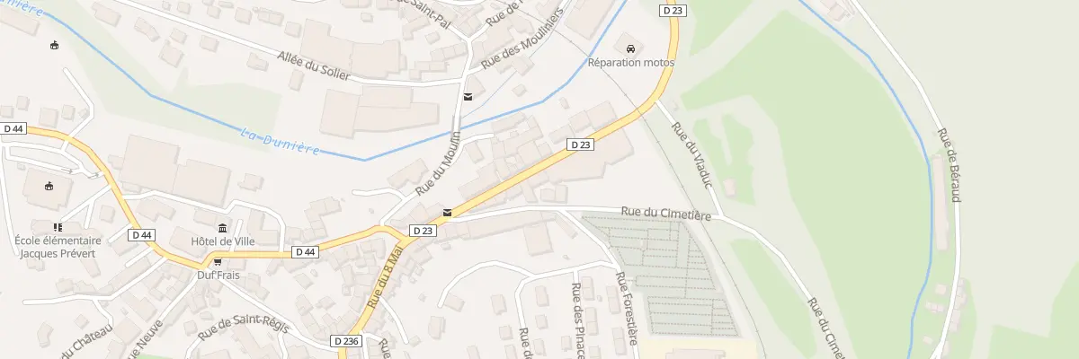 Plan du 11 Rue Forestière à Dunières