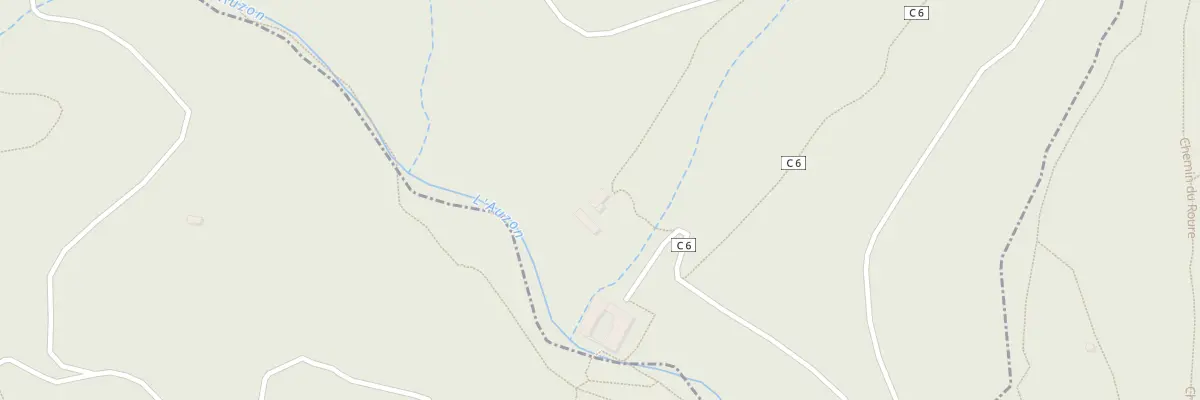 Plan du 5053 Le Crouzet à Mercuer