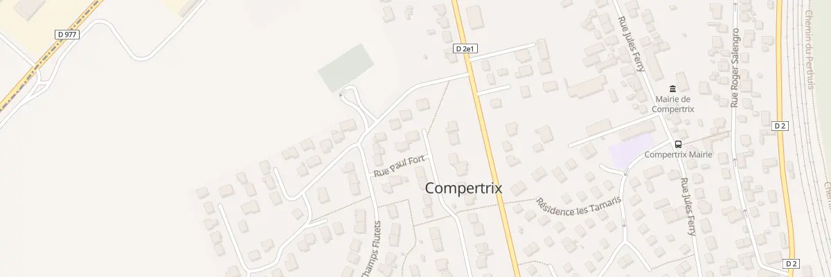 Plan du 3 Rue Paul Fort à Compertrix