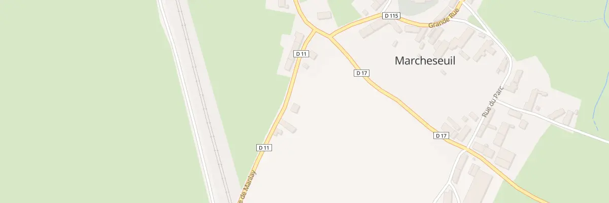 Plan du 3 Rue de Manlay à Marcheseuil