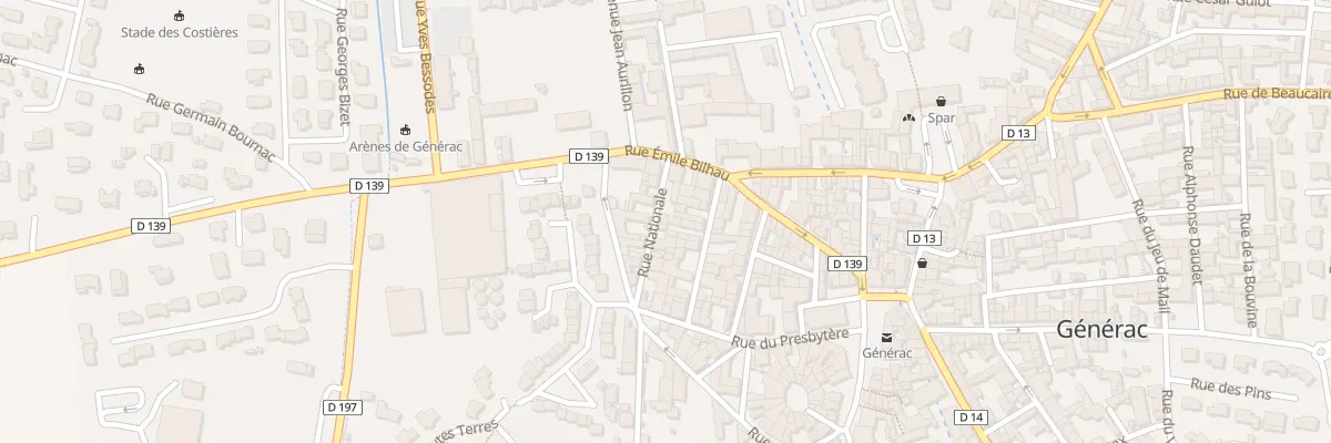 Plan du 8A Rue des Bons Enfants à Générac