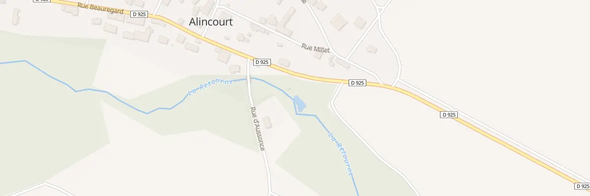 Plan du 5041 Le Village à Alincourt