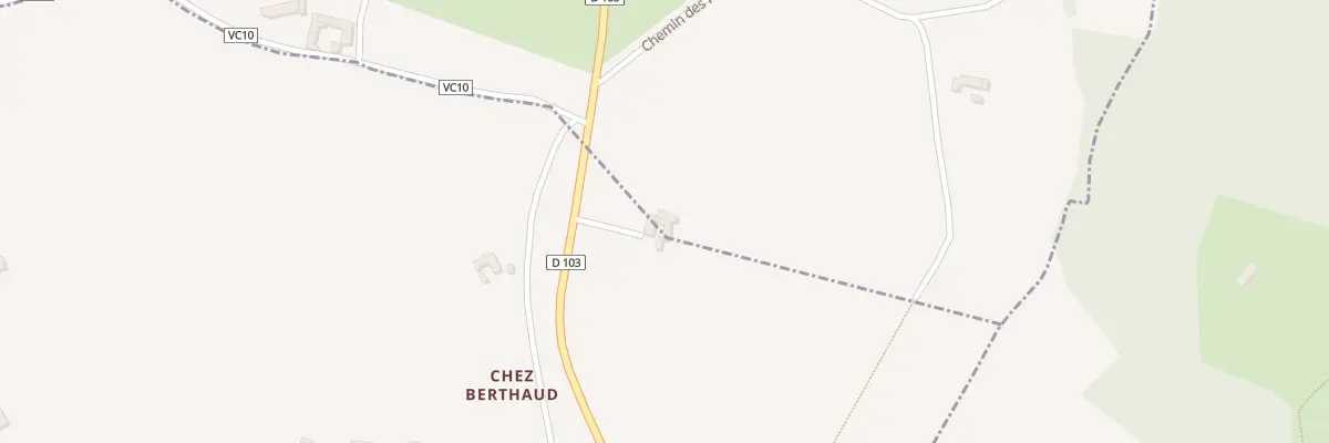 Plan du 1885 Rte d’Essertines en Donzy à Panissières