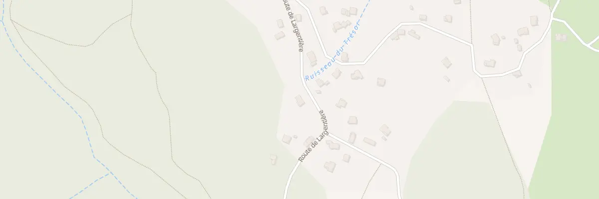 Plan du 400 Rte de Largentière à Fons