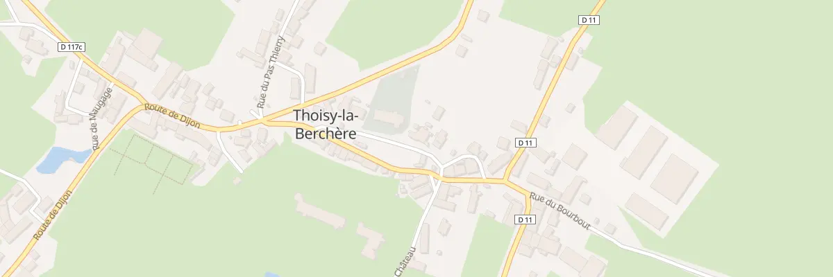 Plan du 5098 Le Village à Thoisy-la-Berchère