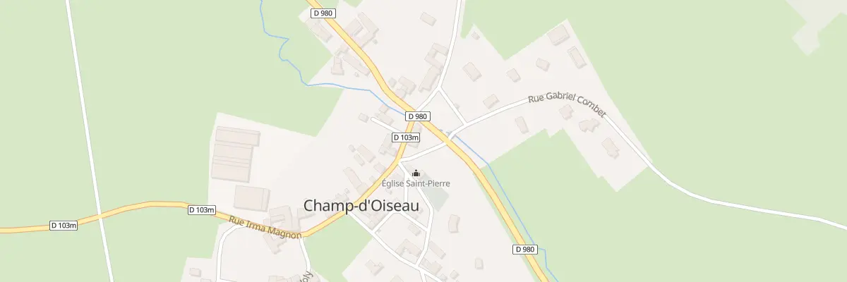 Plan du 5029 Champ d’Oiseau à Champ-d’Oiseau