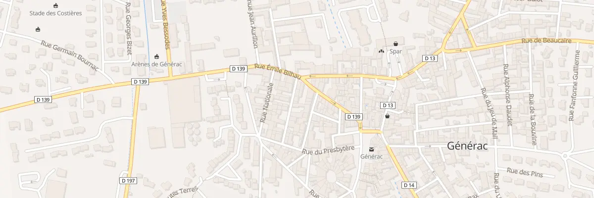 Plan du 5 Rue des Bons Enfants à Générac