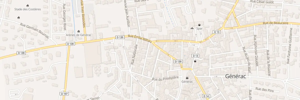 Plan du 3 Rue des Bons Enfants à Générac