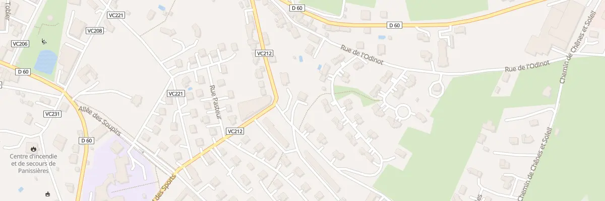 Plan du 38 Rue Clair Matin à Panissières