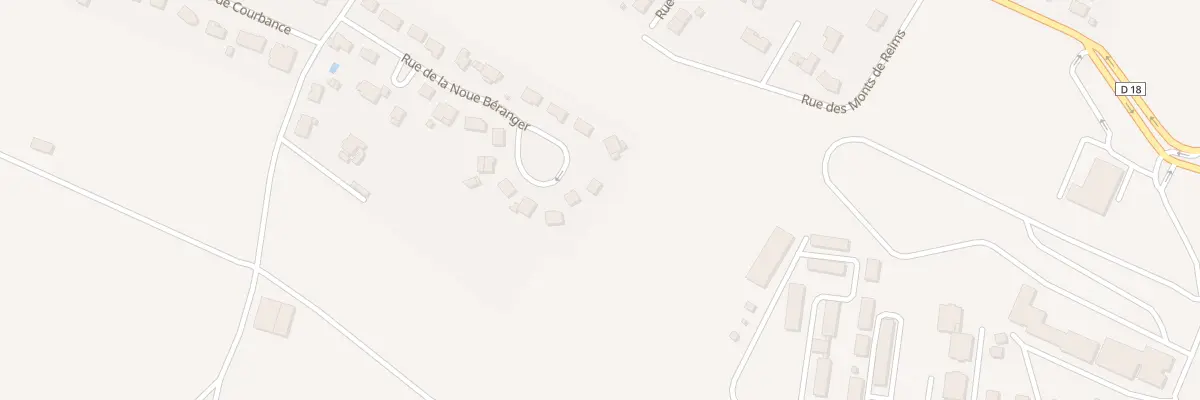 Plan du 28 Rue de la Noue Béranger à Acy-Romance