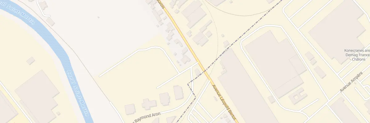 Plan du 1B Rte de Louvois à Saint-Martin-sur-le-Pré