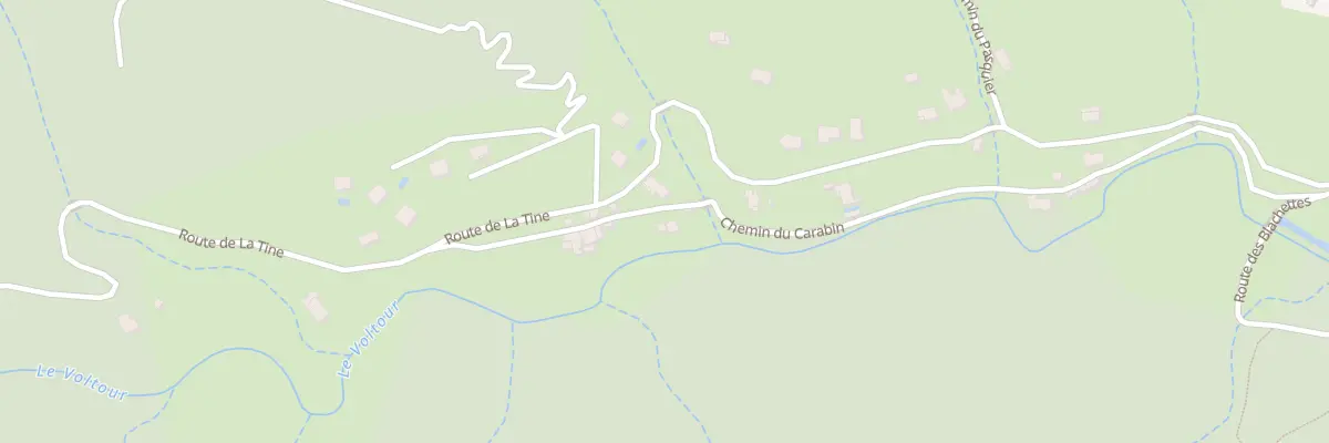 Plan du 535 Carabin à Vals-les-Bains