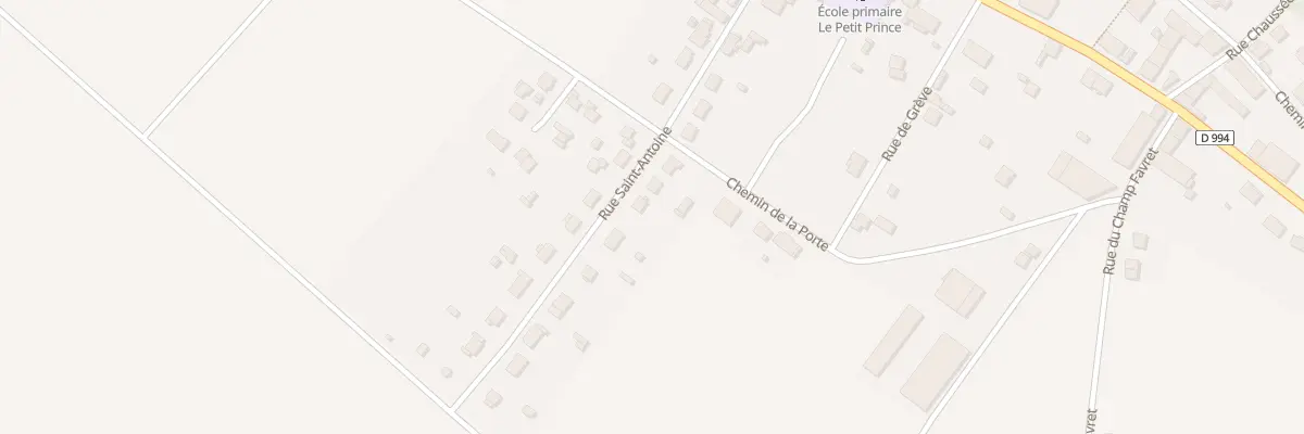 Plan du 15 Rue Saint Antoine à Bouy