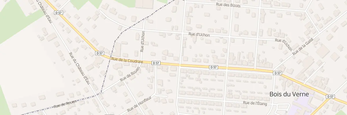 Plan du 110 Rue de la Coudraie à Montceau-les-Mines