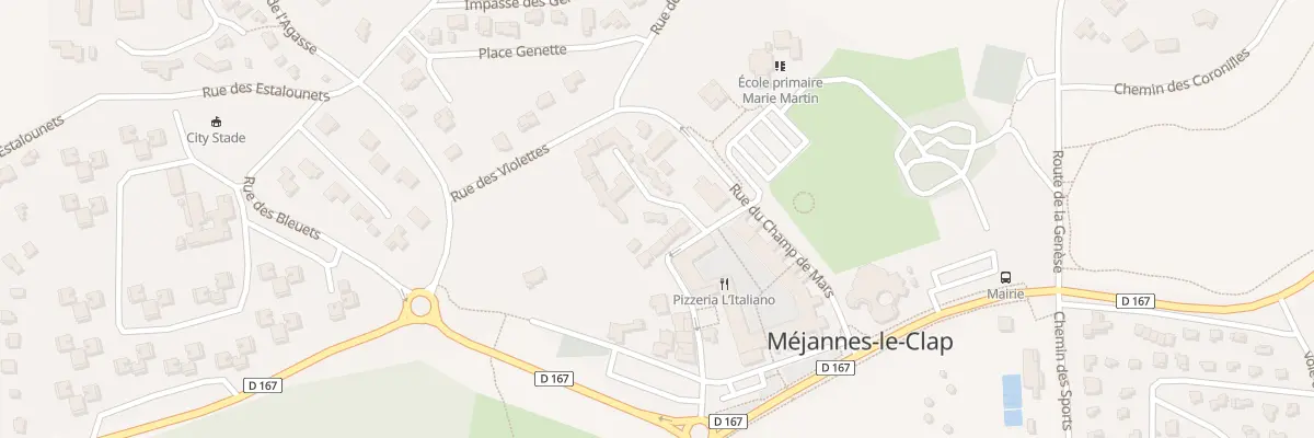 Plan du 32 Res Les Chalet Saint Hubert à Méjannes-le-Clap
