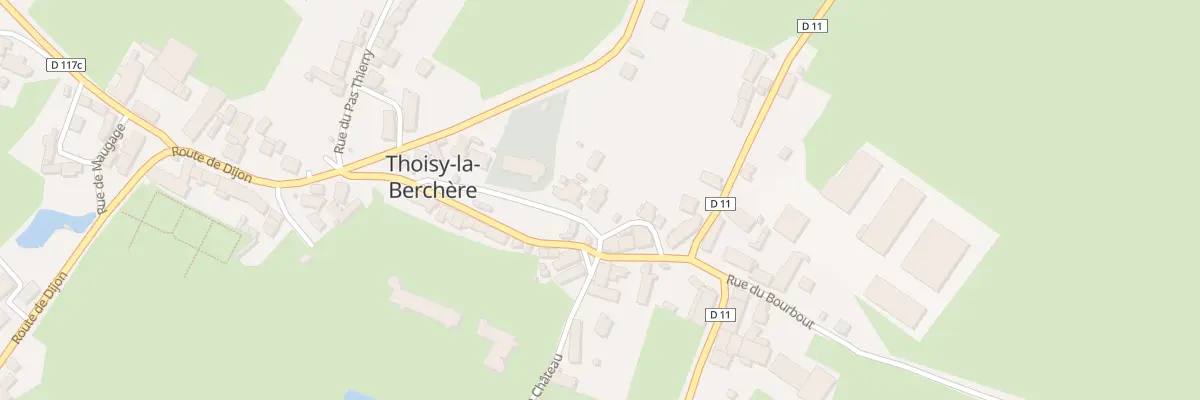 Plan du 5096 Le Village à Thoisy-la-Berchère