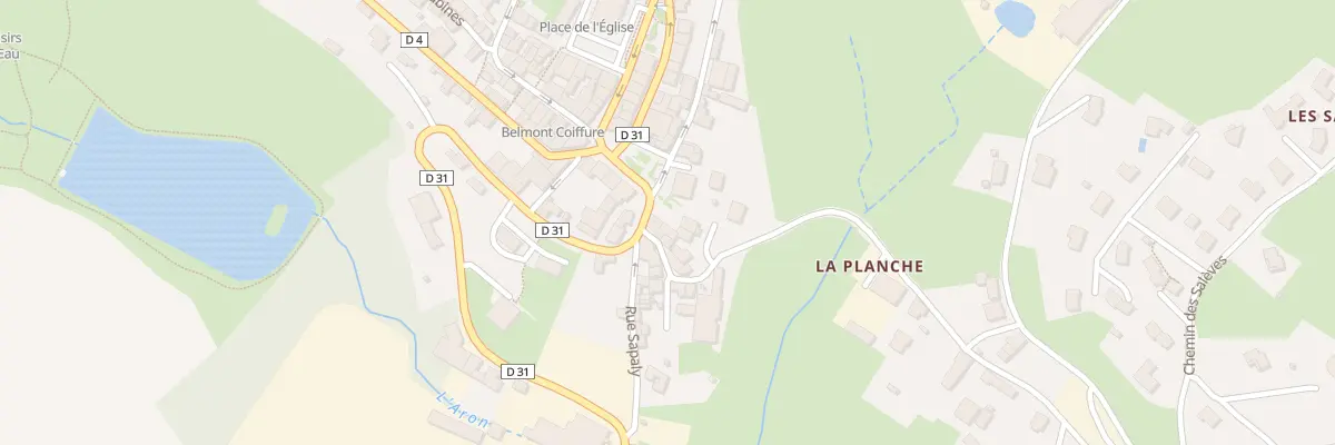 Plan du 9 Rte de Cours à Belmont-de-la-Loire