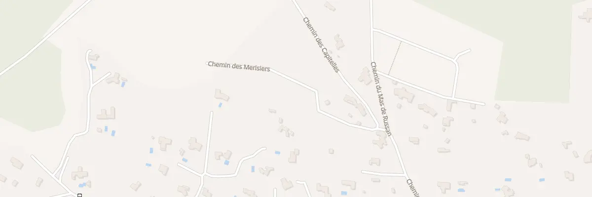Plan du 215 Imp des Merisiers à Nîmes