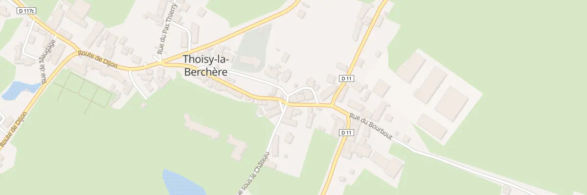 Plan du 5031 Le Village à Thoisy-la-Berchère