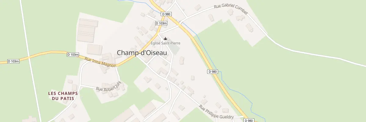 Plan du 5041 Champ d’Oiseau à Champ-d’Oiseau