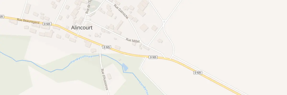 Plan du 5009 Le Village à Alincourt